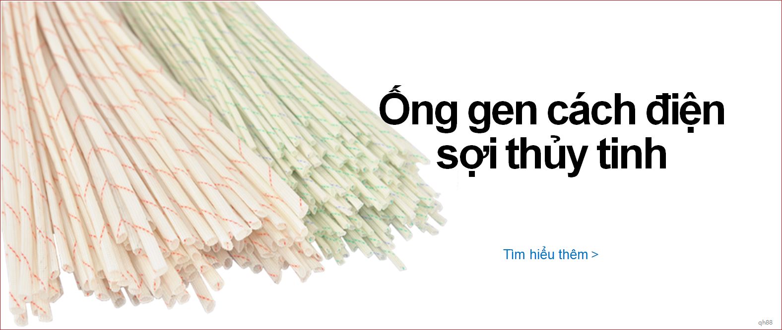 Ống gen cách điện sợi thủy tinh